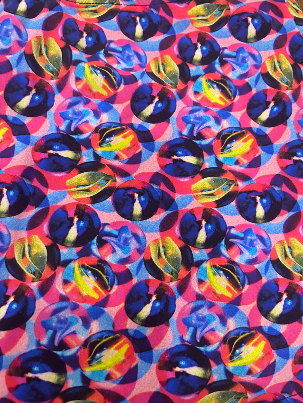 FILA Bright Multicolor Circle-Print Tennis Skort - Picture 4 of 6